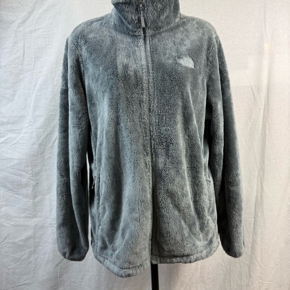 The North Face Osito Women's Gray Fleece Jacket Size XL - Picture 1 of 9